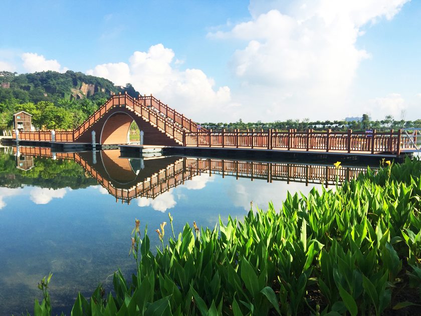 LANDSCAPE FLOATING BRIDGE