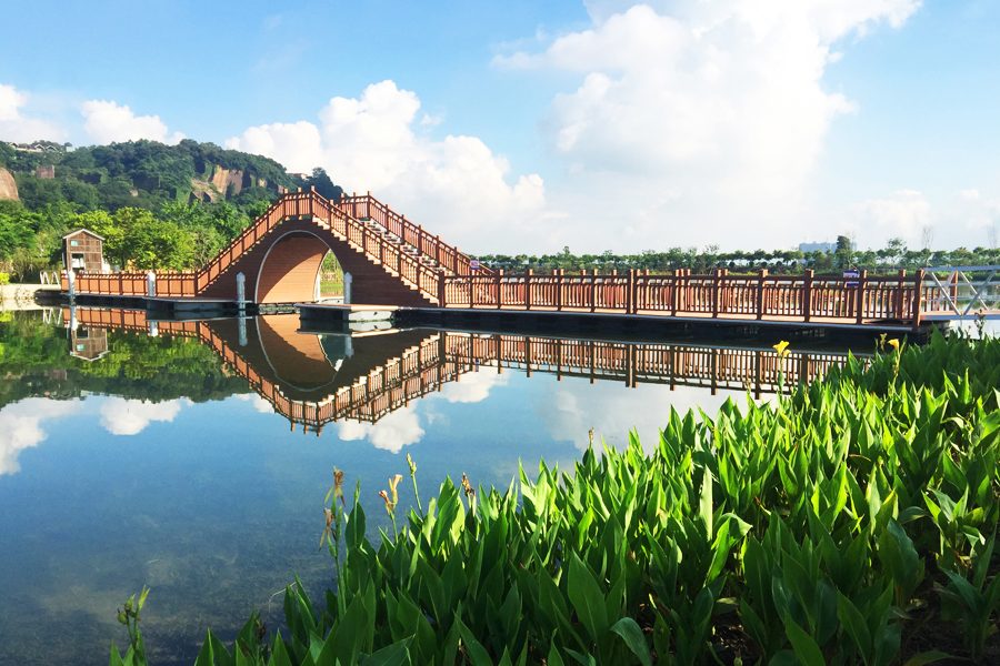 LANDSCAPE FLOATING BRIDGE LANDSCAPE FLOATING BRIDGE