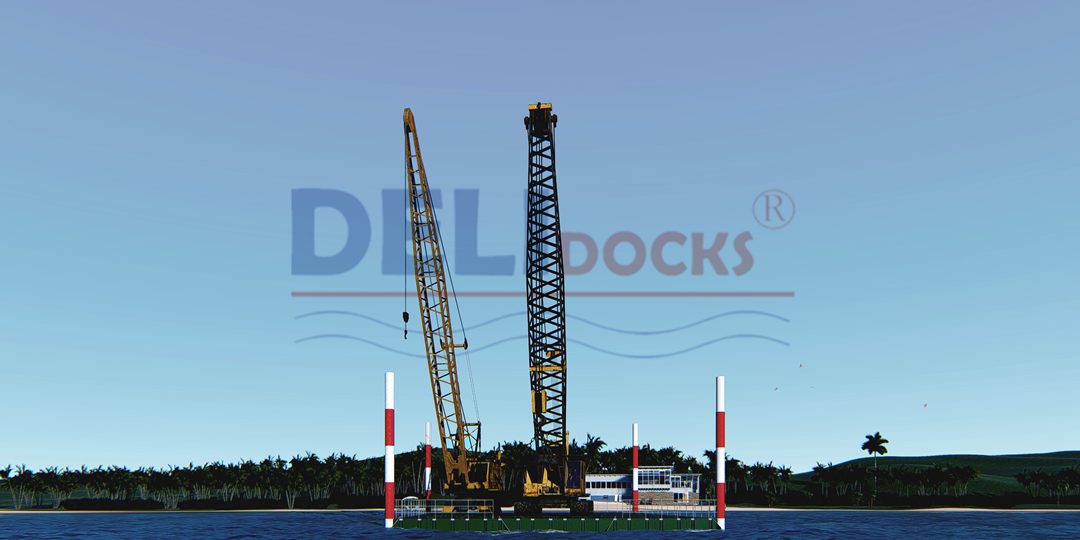Floating Construction/ Working Platform
