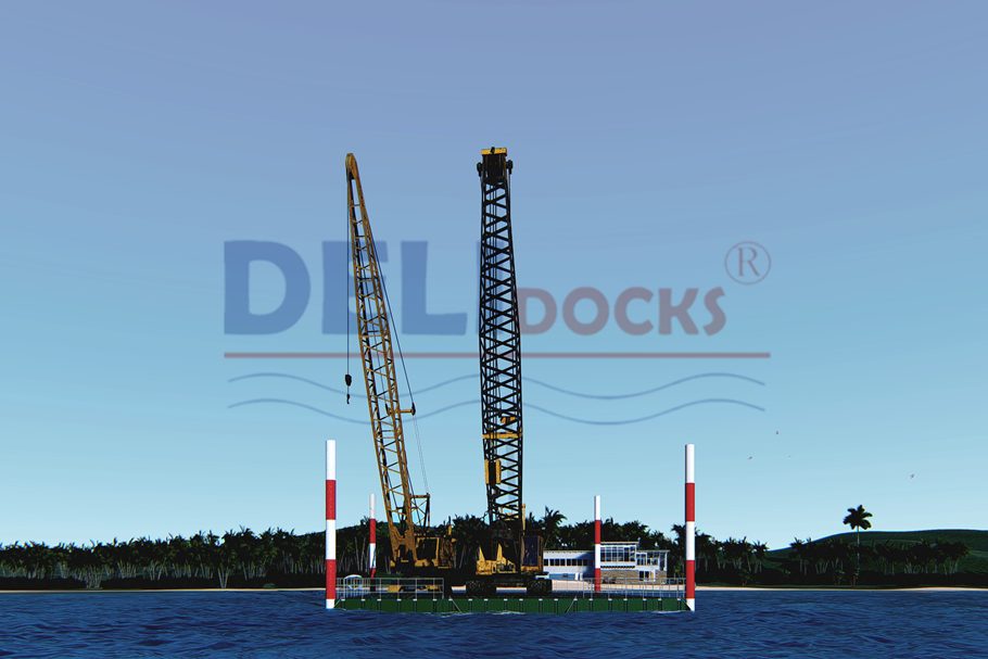 Floating Construction/ Working Platform Floating Construction/ Working Platform