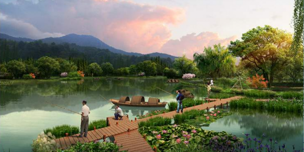 FLOATING FISHING PLATFORM