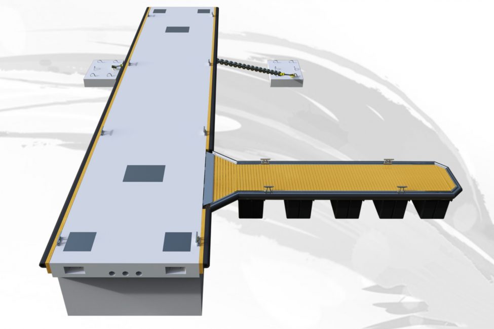 Galvanized Steel Floating Docks Galvanized Steel Floating Docks