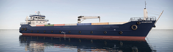 Multipurpose cargo ship2-2