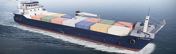 Multipurpose cargo ship2-3