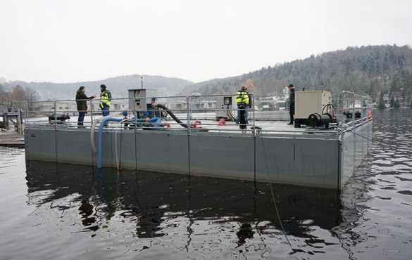Floating platforms